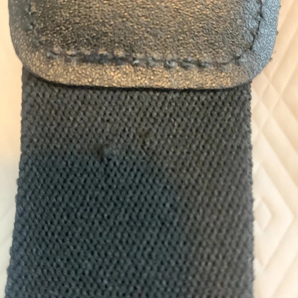 Vintage Pebble Beach Golf Suspenders Embroidered Made In England Leather - Picture 8 of 8